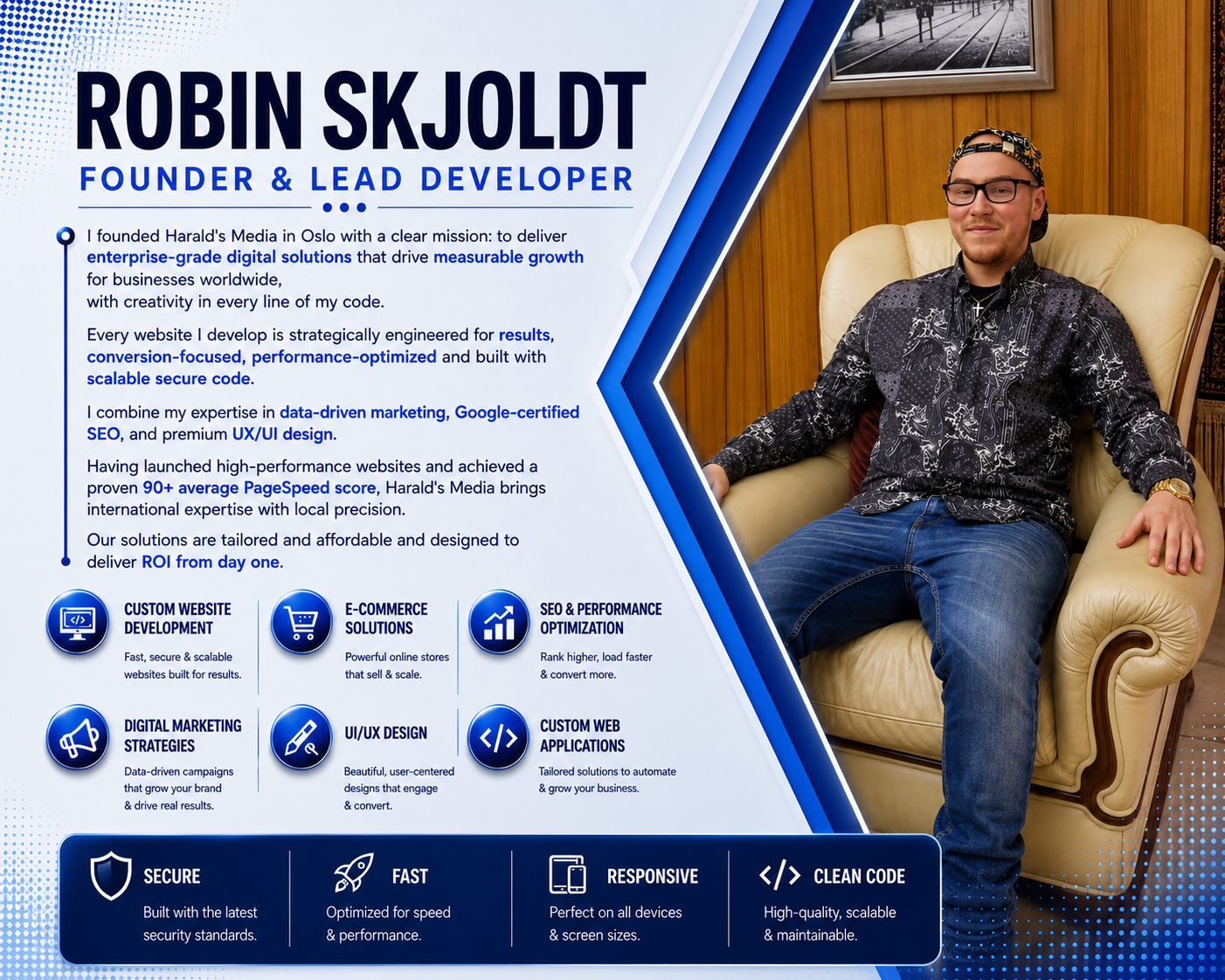 Robin Skjoldt - Founder & Lead Developer